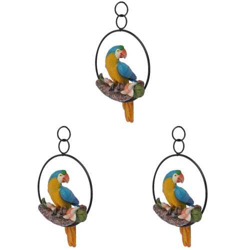 3Pièces Accessoire Bleu Résine Pour Table Jardin 2