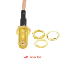 20 cm Antennenverlängerungskabel RG316 (SMA-Buchse, FAKRA-K-Buchse): Überraschungsgeschenk