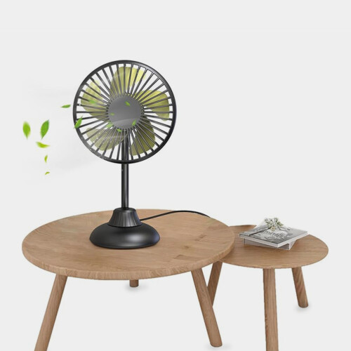 1Ventilateur USB Noir ABS Silencieux Compact Multifonction 2