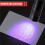 Uv Flashlight Ultraviolet Torch with Pen Clip Detector Portable Led UV Flashlight Led Stains Detection Lamp 3