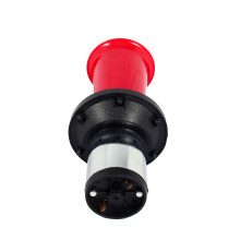 12V 110DB Antique Truck Horn Red