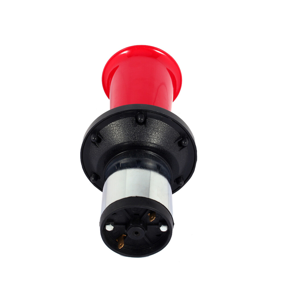 12V 110Db Antique Truck Horn Red 7293282705609