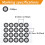 100Pcs 3D Scanner Markers 12mm for 3D Scanner, 3D Tracking Dots Reference Point Markers, Diffuse Reflection Markers 4