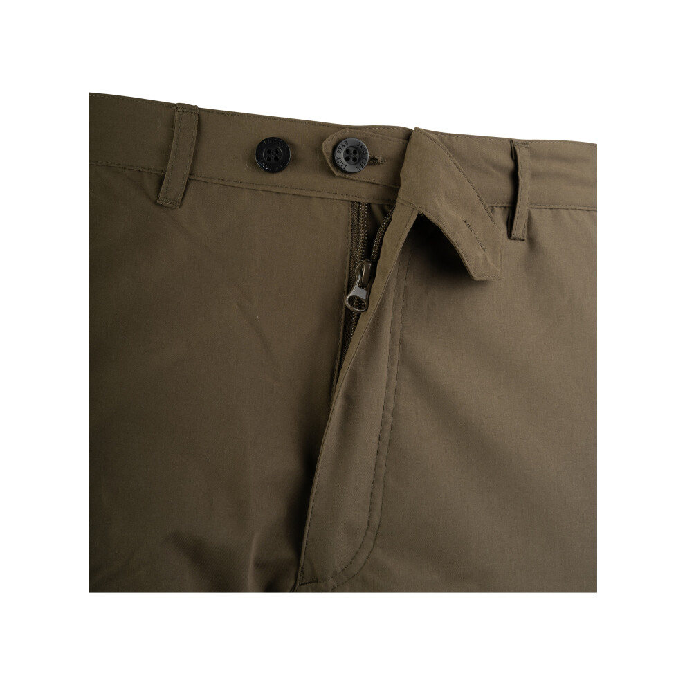 Jack Pyke Men's Weardale Waterproof Trousers Small Brown