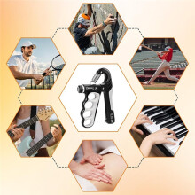 Hand Trainer, Grip Strength Trainer, Finger Trainer, Adjustable Resistance From 5-100 Kg,Mechanical Counting.