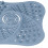 Durable TPR Sink Hair Filter Blue 6