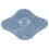 Durable TPR Sink Hair Filter Blue 2