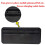 2X Cable Management Box for Desk Cable Management and Power Strip Box Solutions(Black) 4
