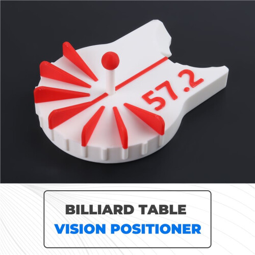 Billiard Table Vision Positioner Trainer Billiard Accessories for Games Beginners Travel 30 Protractor 2