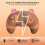 Dual-Operation Mode Gamepad with 6-Axis Gyro,Dual Vibration&Macro Programming,Large-Capacity Wireless Game Controller 3