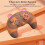 Dual-Operation Mode Gamepad with 6-Axis Gyro,Dual Vibration&Macro Programming,Large-Capacity Wireless Game Controller 6
