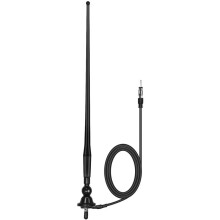 Wasserdichte Marineantenne - Flexibler Dipolmast in Gummientenform, Unterstützt FM/AM für Bootsradio, Auto, ATV, UTV, RZR, SPA