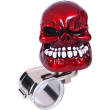 Skull Steering Wheel Spinner Knob Turning Handle Universal Fit Most Vehicles Cars Trucks Tractors Mowers Carts A