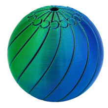 Balle Anti-Stress Rotative Imprimée en 3D, Jouet Anti-Stress Portatif, Balle Transformable Ronde pour la Décompression