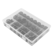 145Pcs Hex Nut Cover Protective M4-M12 Bolt Cap Protection Caps Covers Exposed Hexagon Plastic