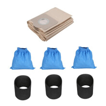 Sacs Filtrants de Rechange en Mousse pour Aspirateurs pour MV1/WD1/WD2/WD3: Collecte des Textiles, pour Liquides et Poussières