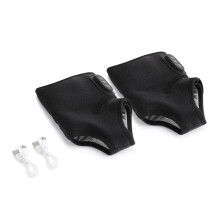 Cordless Heated Ankle Compression Wrap, 3 Heating Levels & Vibration Therapy with App Control, Heating & Massage
