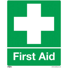 Worksafe SS26P1 Safety Sign - First Aid - Rigid Plastic