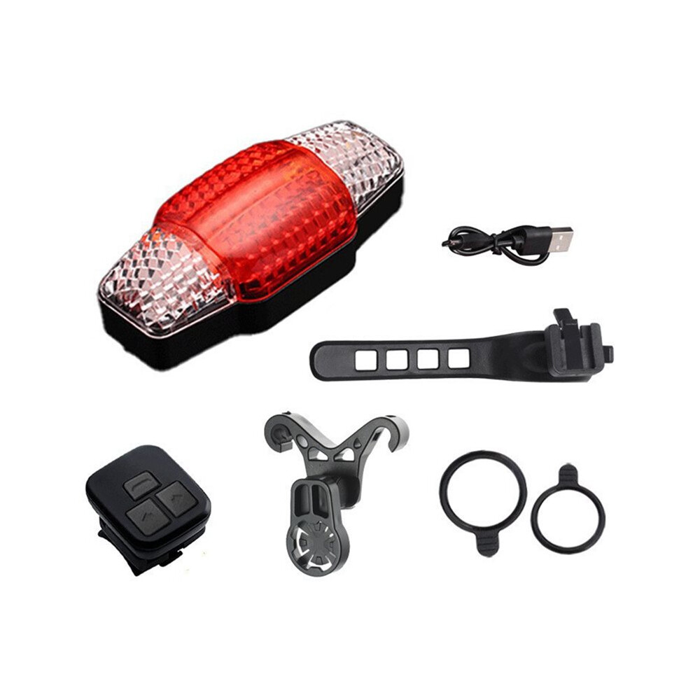 Photos - Climbing Gear Wireless Remote Control USB Rechargeable LED Brake with Turn Signal for Night Riding-Waterproof Cycling Safety Accessory
