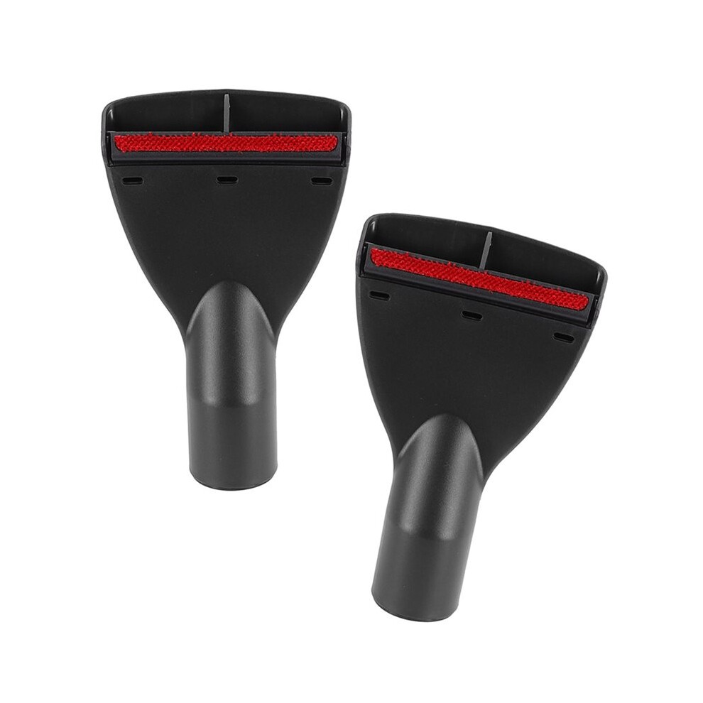 2Pcs Anti-Static Flat Mouth Brush Suction Vacuum Parts 32/35Mm Carpet Floor Nozzle Brush Adapter Swivel 6031444487120