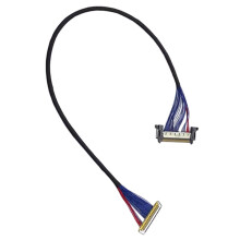 LM270WQA Display Cable (EDP HD Cable) - I-PEX 20523-60Pin, 0.4mm Pitch, Dual-Ended with Locking Rings Screen Connector
