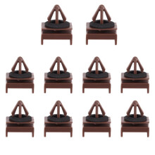 Clips de Garniture de Porte de Voiture, Fixation de Cadre de Porte, Référence 10297370 pour H2 (10 Pièces)