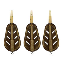 Cage à Appâts Explosifs pour Carpes, Panier, Porte-Appâts 30 G, Hameçons Explosifs, Lance-Appâts, Ensemble Plombé