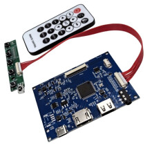 -Compatible to 40pin LVDS LED LCD Controller Board Kit DIY for 7 "8" 9 "10.1" General LVDS Panel Screen Micro-USB5V
