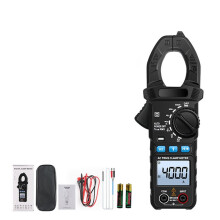SK-202 Clamp Meter Digital Multimeter Temperature AC Current Voltage Capacitance NCV Tester with Flashlight