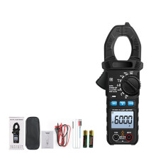 Multimètre Numérique à Pince SK-203: Mesure de Courant, Tension et Capacité AC/, Test de Résistance (Ohms), avec Lampe Torche