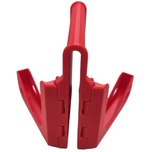 Support de Téléphone Pliable pour Tennis, Fixation sur Clôture, Support Portable Multi-Angles, Rouge
