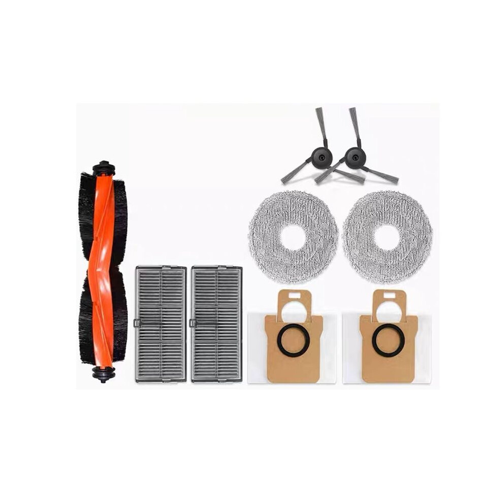 For Mijia M40 Sweeping Robot Accessories Dust Bag Mop Cleaning Liquid Side Brush Filter Roller Brush Consumables 6032199769226