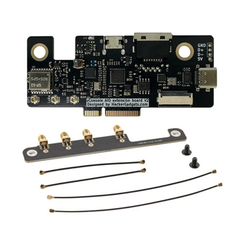Module OpenSourceSDRLab UConsole AIO V2 pour Hub USB SDR LoRa GPS RTC, Carte Ethernet USB 3.0 RJ45 avec Montage D'Antenne