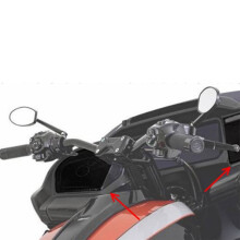 Grilles de Protection pour Haut-Parleurs Avant de Moto pour Road Glide 117 CVO 121 (2024-2025)