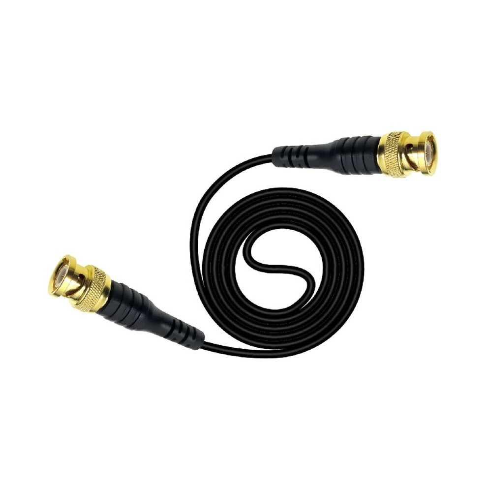 P1062 Pure Copper Bnc To Bnc Test Lead Oscilloscope Wire Plating Bnc Connector 1M Cable 500V 5A Gold 4712839668653