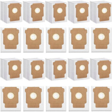 Pacote com 20 Sacos para Aspirador de Pó Q0520 para Os Modelos para 105 Combo/Vac, 405, 404, 505 Combo, Max 705 Vac e Max 705 Combo