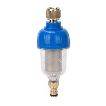 RV Water Tank Water Filter for Outdoor Faucet Trailer Purifier with Hose Adapter
