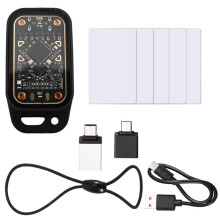 Émulateur de Puce Intelligente RFID Chameleon V3.0, Copieur, Lecteur Écrivain NFC, Cloner de Tag de Carte ID IC 125Khz 13.56Mhz avec Carte Clé