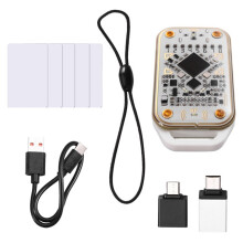 Émulateur de Puce Intelligente RFID Chameleon V3.0 avec 5 Cartes Blanches, Lecteur/Écrivain NFC 125Khz 13.56Mhz, Copieur de Tag de Carte IC