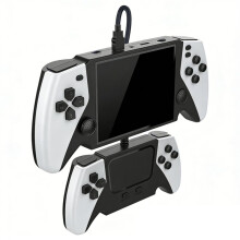 Console de Jeu Portable Rétro X-ONE, Écran 3,8 Pouces, Compatible avec les Téléviseurs, 666 Jeux Intégrés, Deux Joueurs A
