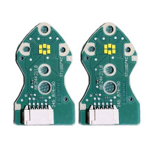 2 Feux de Jour à LED Avant, Circuit Imprimé Jaune Citron pour Model 3 (Angel Eyes)