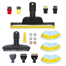 Window Nozzle Scraper Round Brush Steam Set for SC1 SC2 SC3 SC4 SC5 SG4 Steam Cleaner Part Remove Stubborn Stain