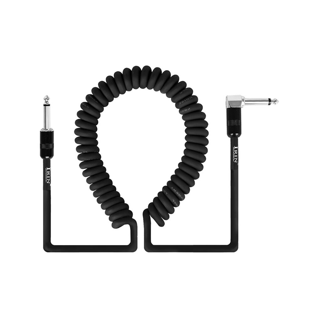 Irin 3 Meters Audio Connection Cable 3 Meters Noise Reduction Instrument Cable Guitar Bass Audio Accessories 4712847505179