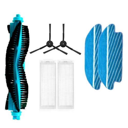 Compatible for  M6 Pro Robot Vacuum Cleaner Replacement Accessory Main Side Brush Hepa Filter Mop(7pcs)