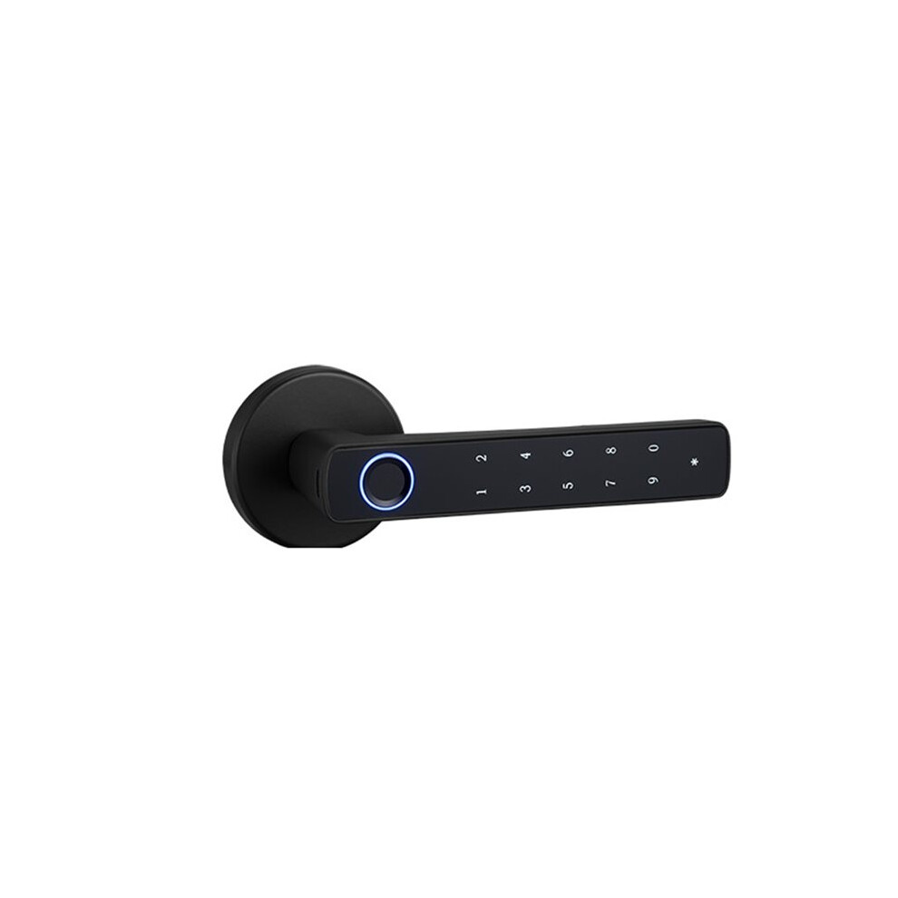 Swokely Fingerprint Door Lock, 4-In-1 Keyless Biometric Door Lock, Fingerprint/Password/Tuya App/Key No Remote 4711391865074