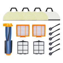 Kit de Remplacement Complet pour Aspirateurs Robots 2-en-1 pour Matrix RV2400WD, RV2402WD et