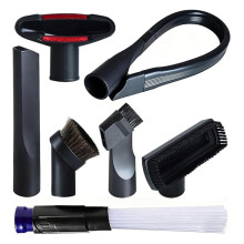 Universelles Zubehör für Staubsauger: 1 1/4"- und 1 7/8"-Staubsaugerschlauch-Adapterset, Staubsaugerbürsten-Zubehör
