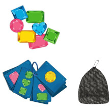 Diving Gems Pool Toys: 64 Colorful Gems for Underwater with Mesh Bag