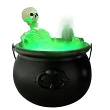 Halloween Decorations Indoor, Maker Halloween Witches Cauldron Black Plastic Cauldron with for Decor