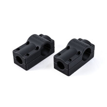 Sim Racing Pedal Mount Reinforcement Kit Pedal Fixing Connector for Playseat Challenge X Edition Modification Black